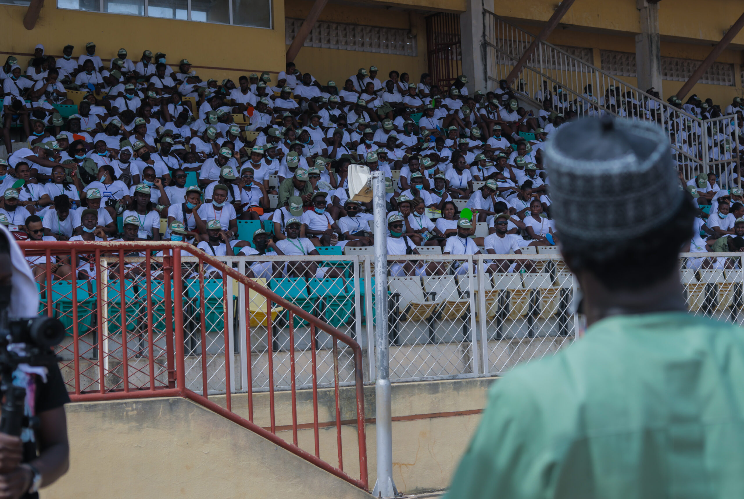 TAP Director advocacy visit NYSC orientation camp Nigeria UNESCO REF